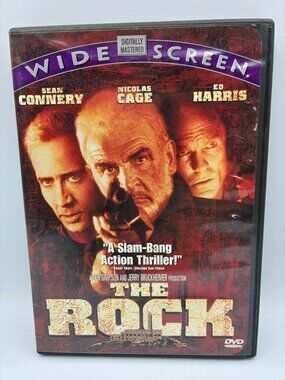 The Rock DVD Sean Connery Nicolas Cage Ed Harris Widescreen Hollywood Pictures